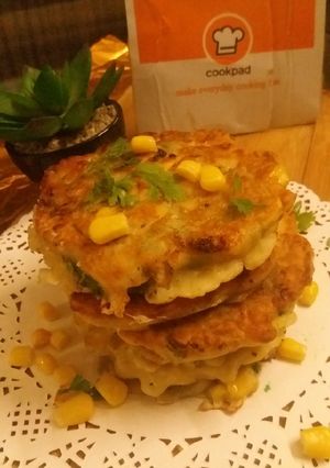A picture of Corn fritters.
