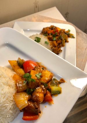 صورة لوصفة دجاج صيني 🥢💕