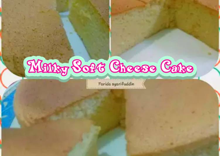 Resep Milky Soft Cheese Cake Anti Gagal