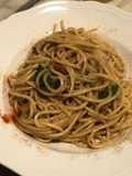 Spaghetti con le acciughe