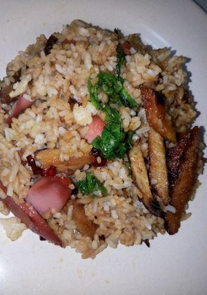Foto resep Nasi goreng sate lilit