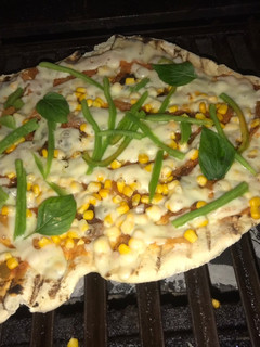 Una foto de Pizza a la parrilla