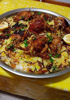 صورة لوصفة البرياني بالدجاج