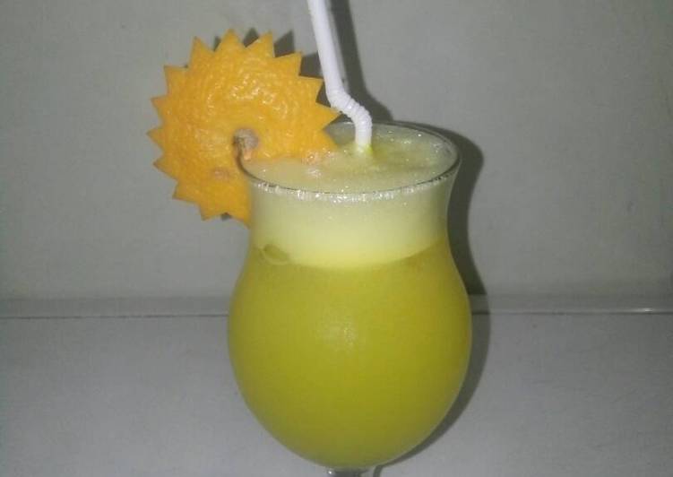 Resep Fresh orange juice Anti Gagal