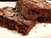 Una foto de brownie de batata