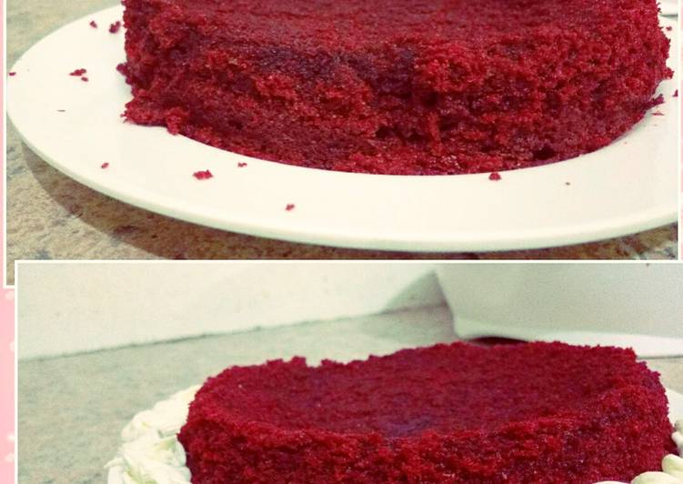 Step-by-Step Guide to Prepare Any-night-of-the-week Moist Red Velvet Cake