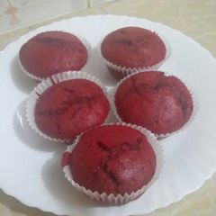 A picture of Red Velvet Cupcakes#Author Marathon#.