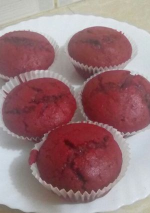 A picture of Red Velvet Cupcakes#Author Marathon#.