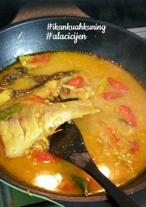 Foto resep Ikan Ekor Kuning Kuah Pesmol