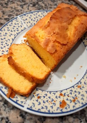Una foto de Budín de mandarina 🍊