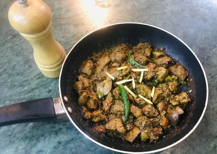 How to Easy Tasty Kaleji masala