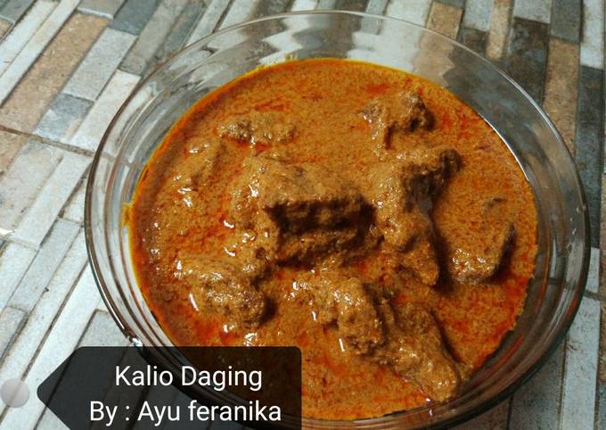 Wajib coba! Resep mudah buat Kalio Daging yang sesuai selera