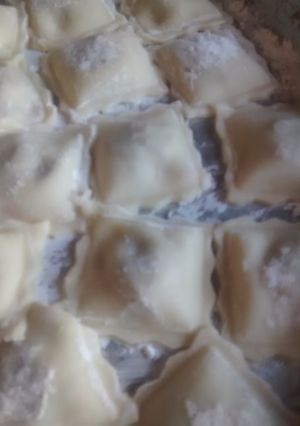 Una foto de Ravioles de acelga (caseros)