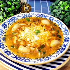 A picture of Italian Vegetable One Pot Minestrone Soup.