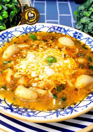 A picture of Italian Vegetable One Pot Minestrone Soup.