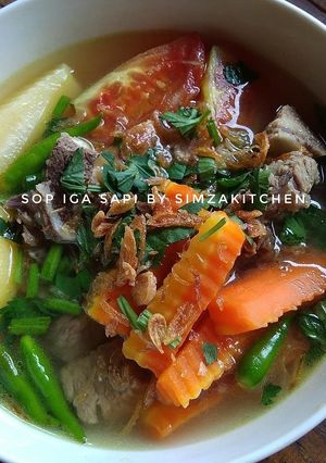 Foto resep Sop iga sapi