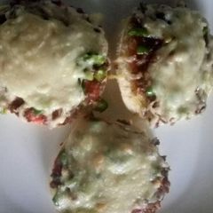 A picture of Mini pizzas.
