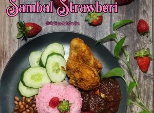 Gambar Nasi Lemak Sambal Strawberi 🍓