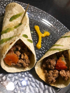 Una foto de Tacos de carne