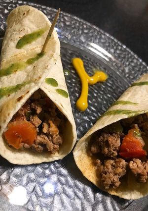Una foto de Tacos de carne