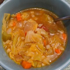A picture of Quarantine Cabbage Soup.