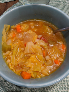 A picture of Quarantine Cabbage Soup.