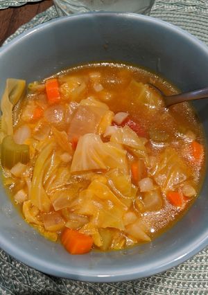 A picture of Quarantine Cabbage Soup.