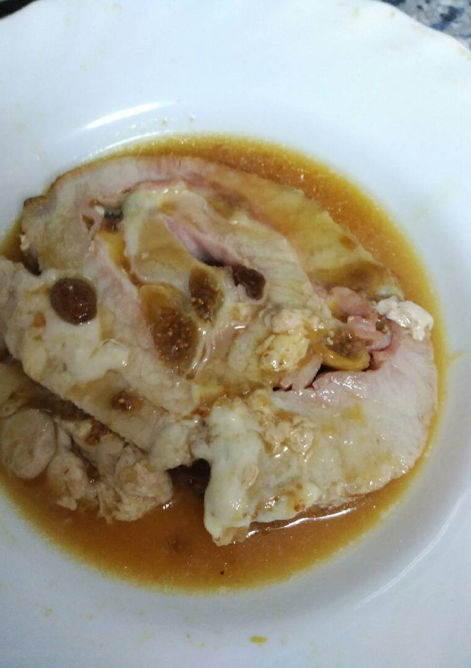 Una foto de Rollo de lomo relleno