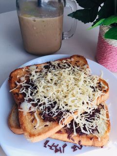 Foto resep Roti bakar susu meses keju