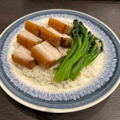 A picture of Crispy Roasted Pork 脆皮燒肉.