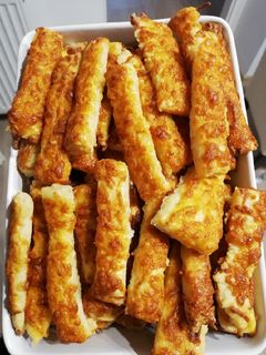 Omlós sajtos rudacskák recept fotója