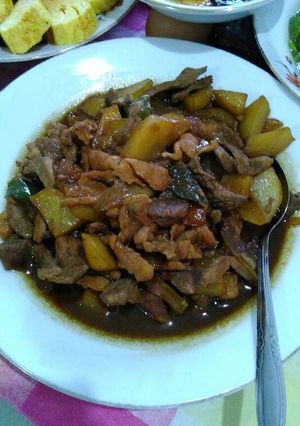 Foto resep Daging asam manis