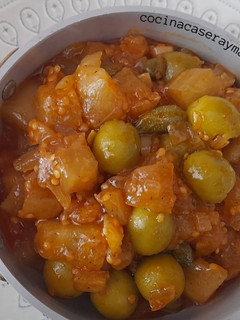 Una foto de Caponata de berenjena