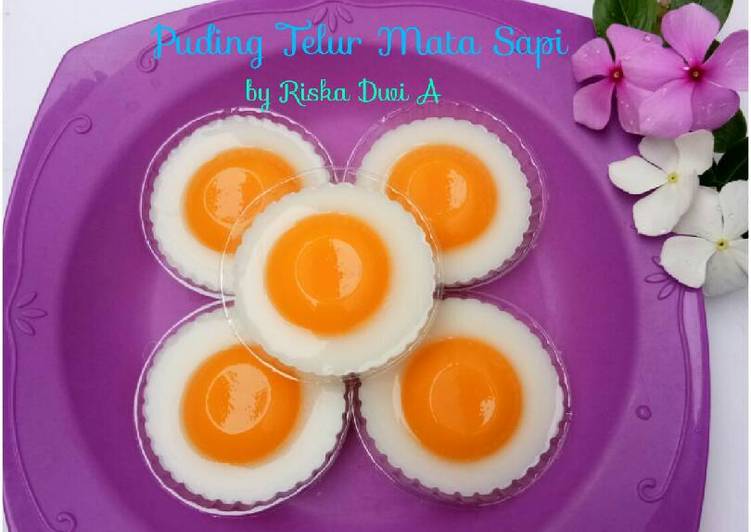Puding Telur Mata Sapi
