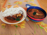 Sindhi kadhi Chawal