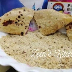 A picture of Easy Maleeda (Hyderabadi roti churma).