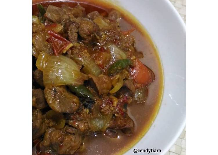 Cara Gampang meracik Ati ampela pedas manis, Sempurna