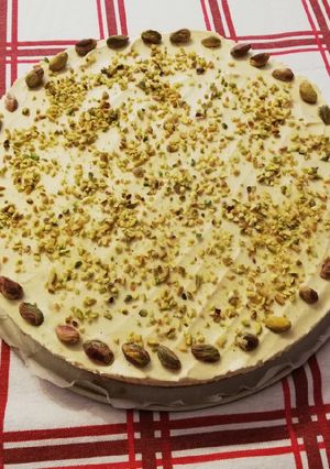 Foto di Cheesecake al pistacchio senza cottura