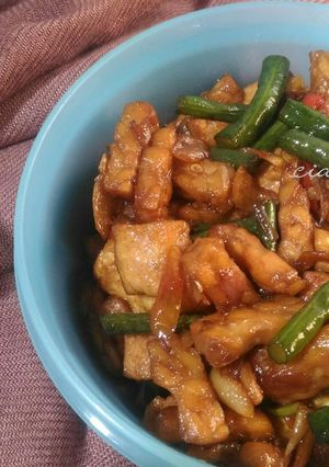 Foto resep Tumis Kacang Tahu Tempe