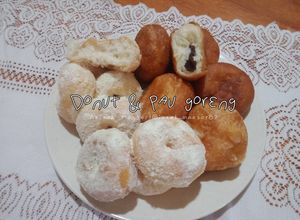 Gambar Donut & pau goreng (uli BM)