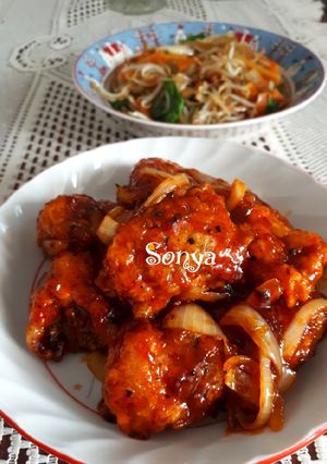 Foto resep Yangnyeom Tongdak | Ayam pedas manis korea