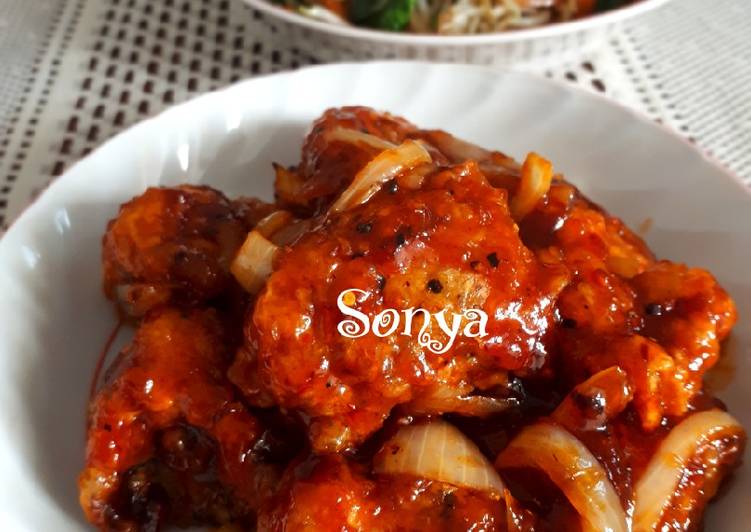 Yangnyeom Tongdak | Ayam pedas manis korea