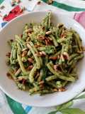 Casarecce with Radish Greens Pesto