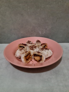 Foto resep Mochi isi Wafer Caramel (tanpa tepung ketan) - Cokelat Almond