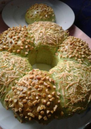 Foto resep Roti Manis Pandan Eggless (tanpa telur)
