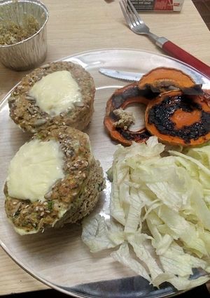 Una foto de Muffins fit salados