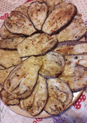 Foto di Melanzane croccanti al grana senza frittura