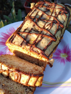 Una foto de Budín súper esponjoso de banana
