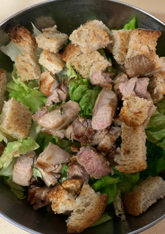Una foto de Ensalada Cesar más sana