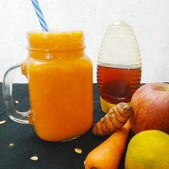 A picture of Orange Carrot smoothie.